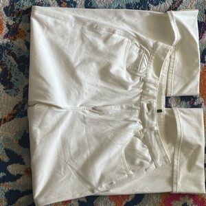 HALARA Cream Denim Jeans